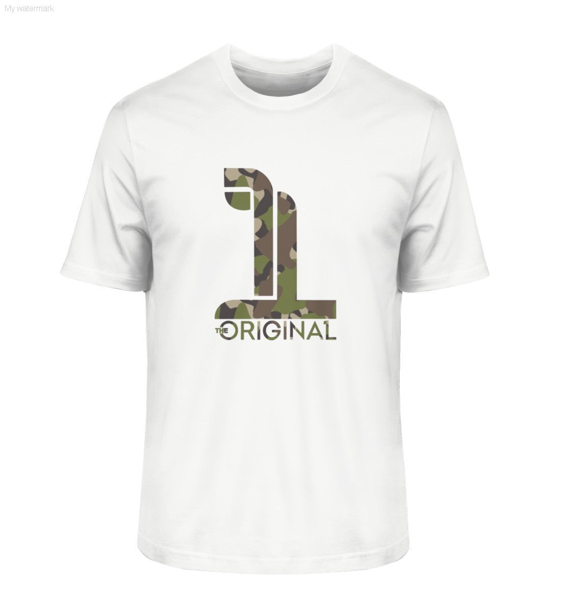 The Original One Camo t-shirt - Men Premium Organic Shirt-The Original One