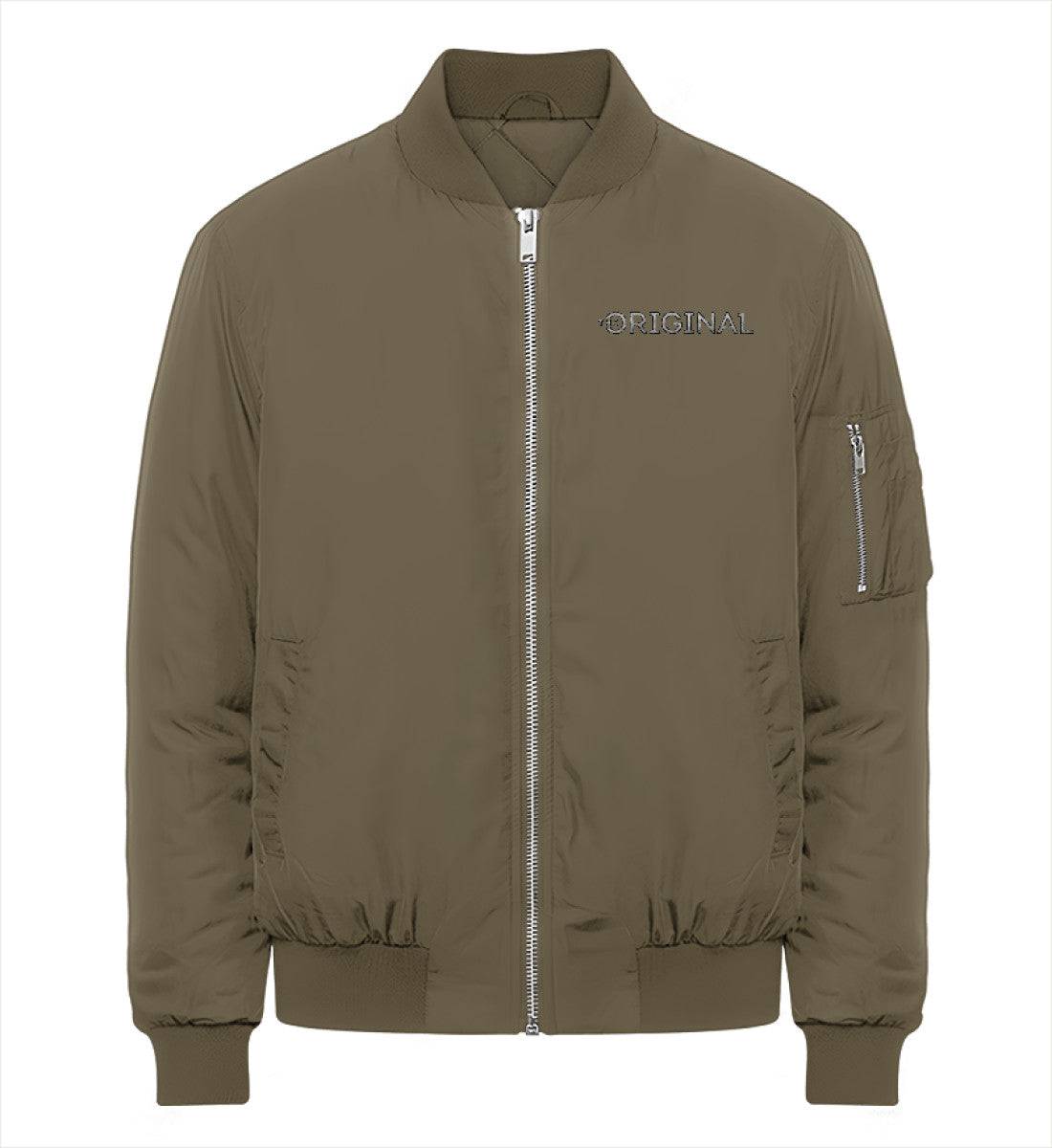 Embroidered Bomber Jacket - Organic Bomber Jacket | The Original One