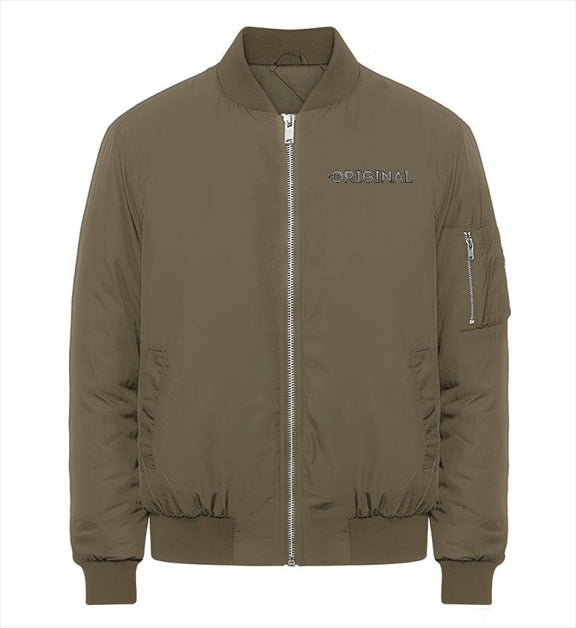 Embroidered Bomber Jacket  - Organic Bomber Jacket | The Original One