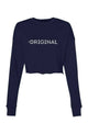 The Original One Crop Crew Fleece Tee-The Original One