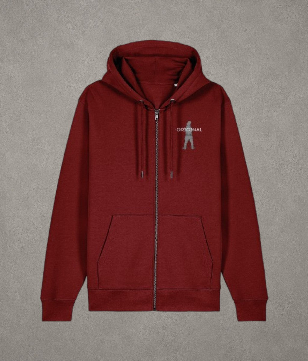 Signature Silhouette Zip Hoodie