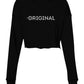 The Original One Crop Crew Fleece Tee-The Original One